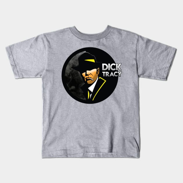 DICK TRACY Kids T-Shirt by theanomalius_merch